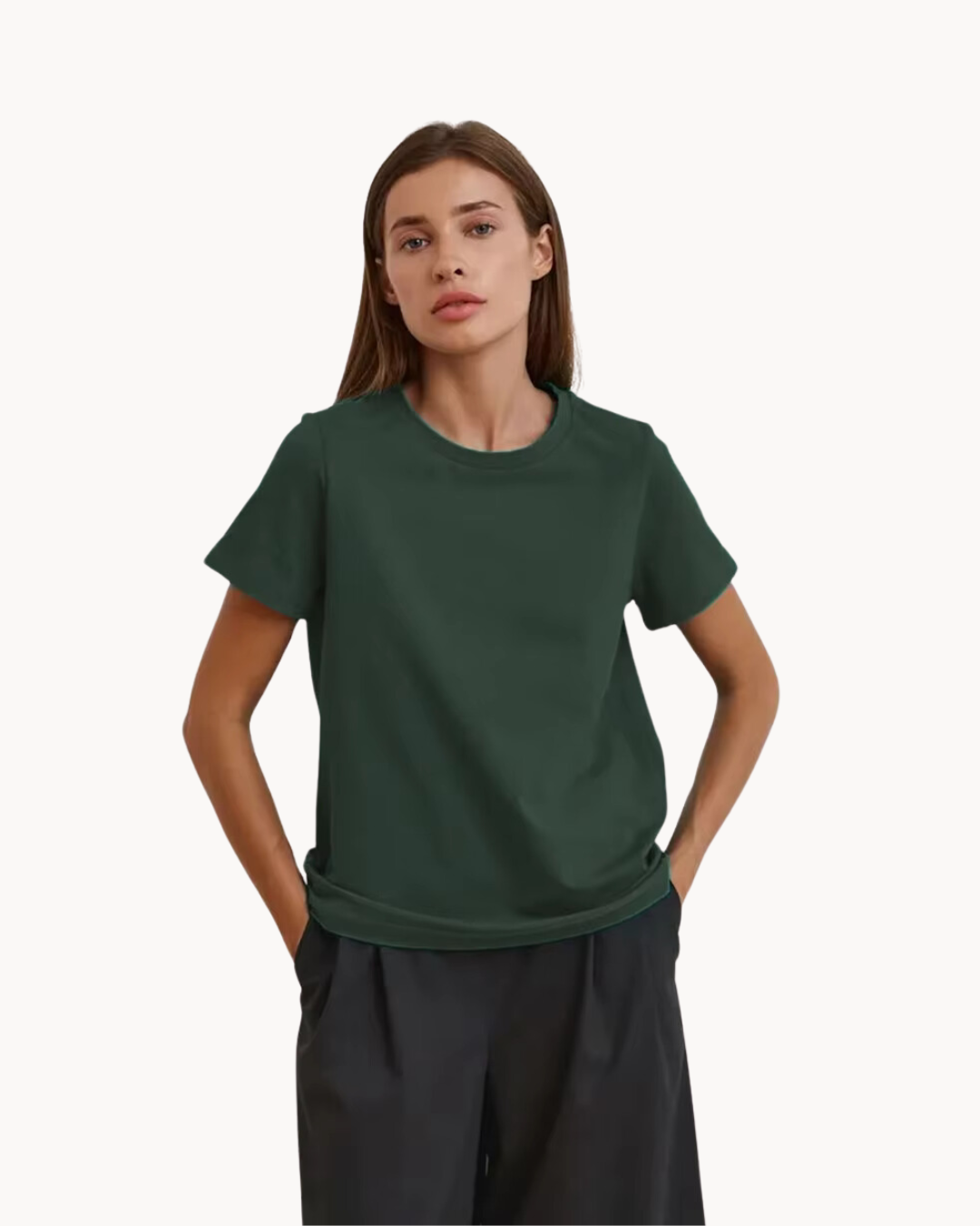 Tina | Classic Colors Essential Cotton Tee