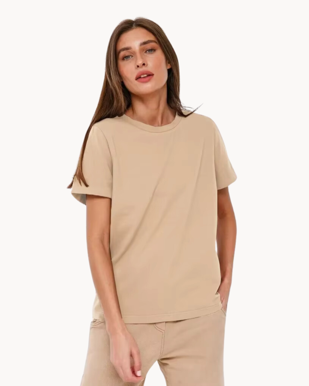 Tina | Classic Colors Essential Cotton Tee