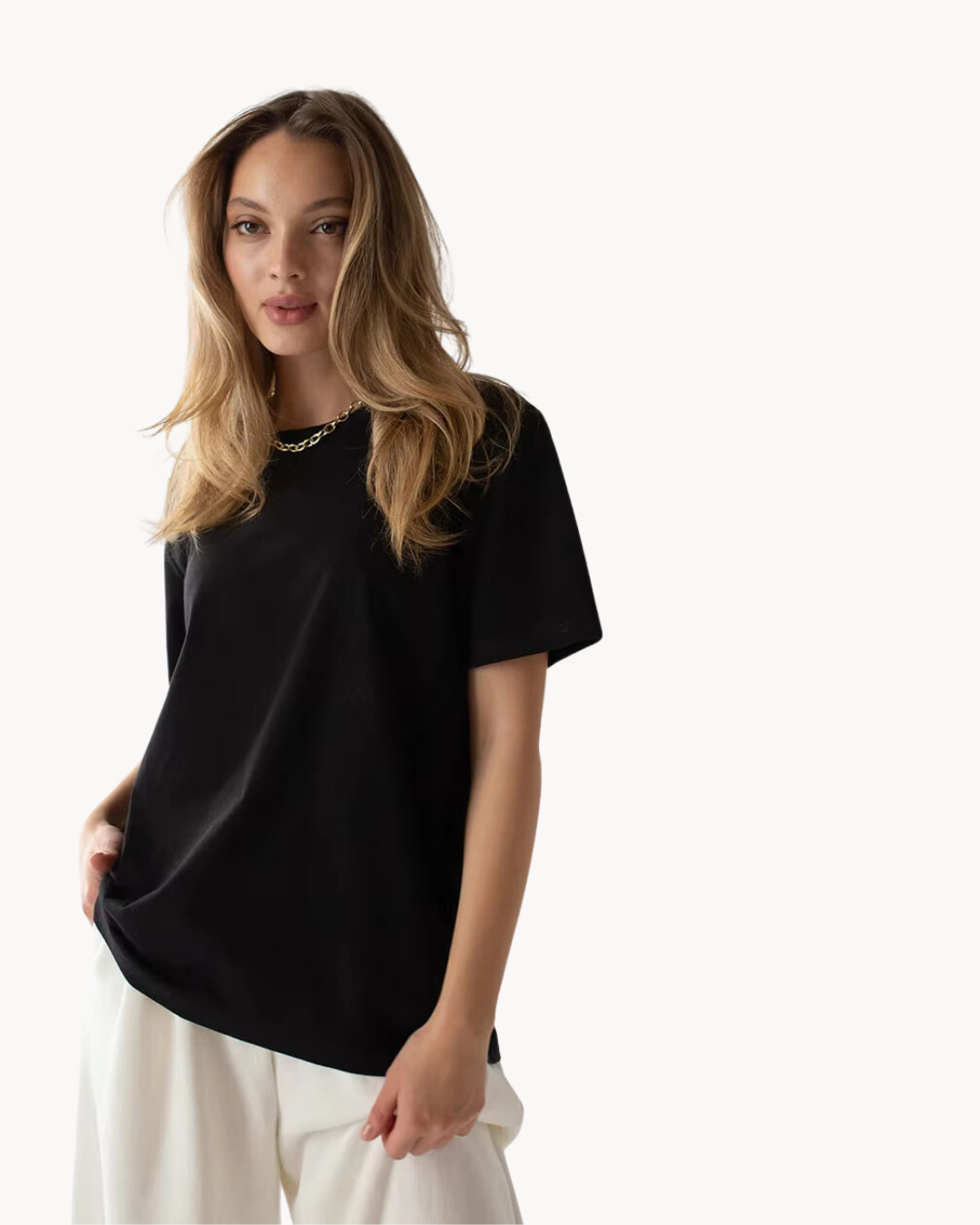 Tina | Classic Colors Essential Cotton Tee