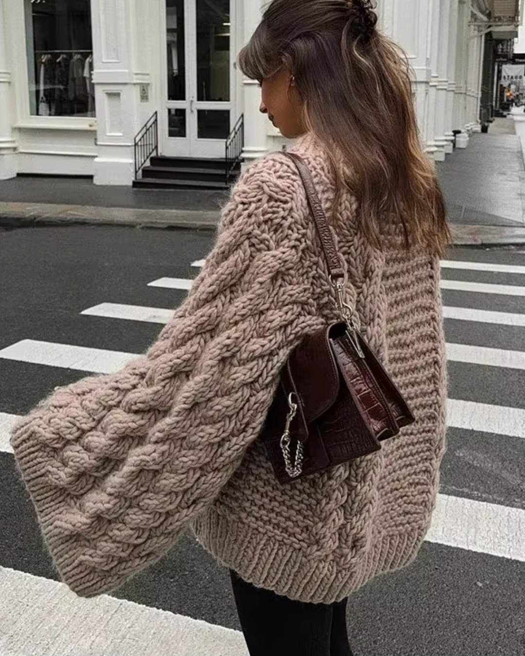 Eva | Oversized Chunky Knit Sweater