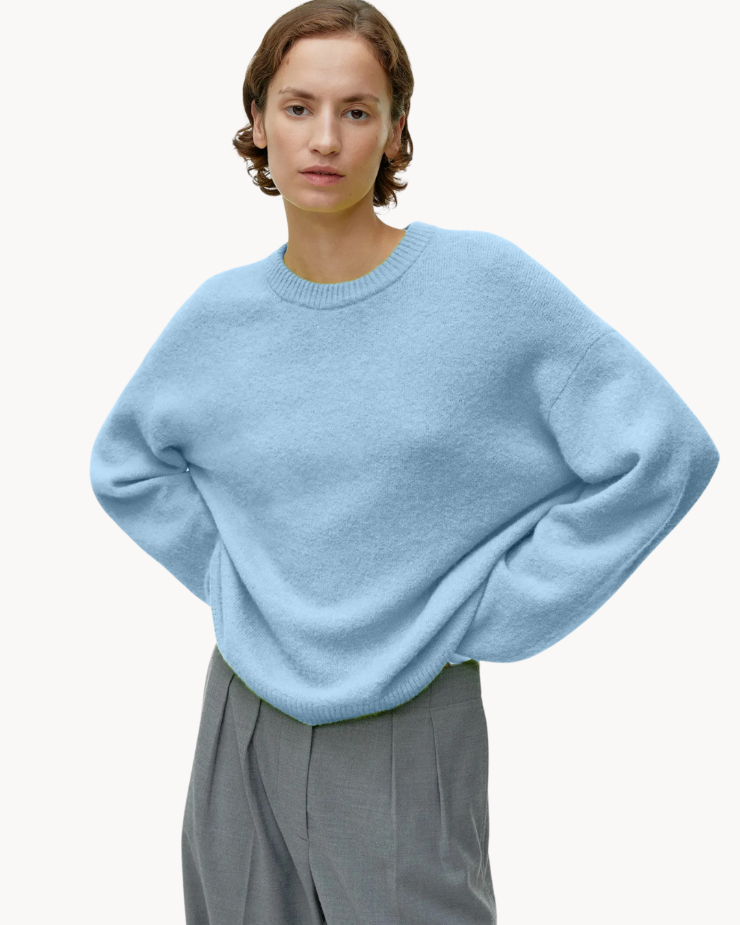 Nora | Classic Crewneck Sweater