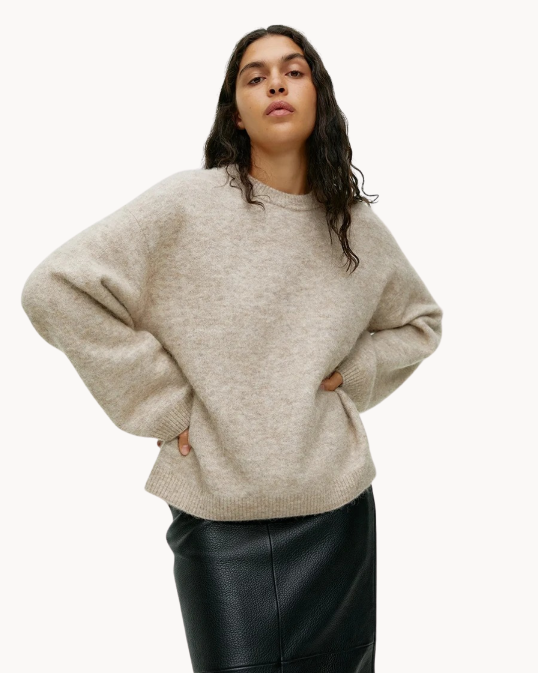 Nora | Classic Crewneck Sweater