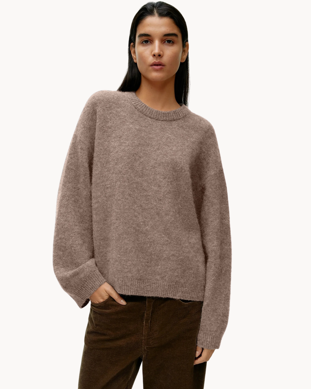 Nora | Classic Crewneck Sweater