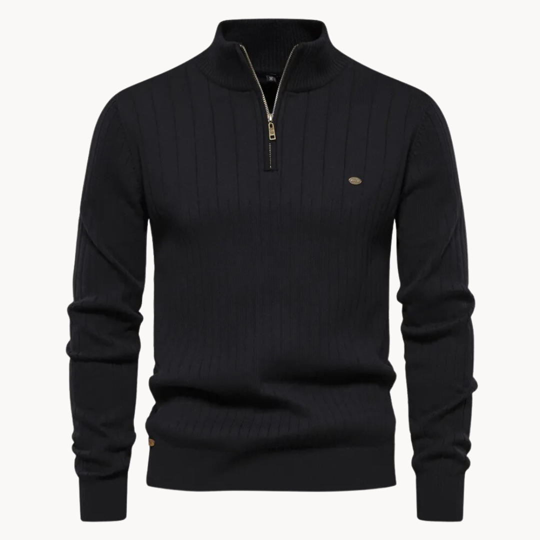 Ray | Cozy Quarter-Zip Sweater for Men