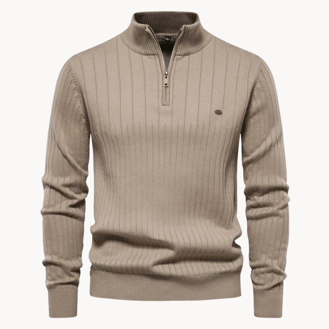 Ray | Cozy Quarter-Zip Sweater for Men