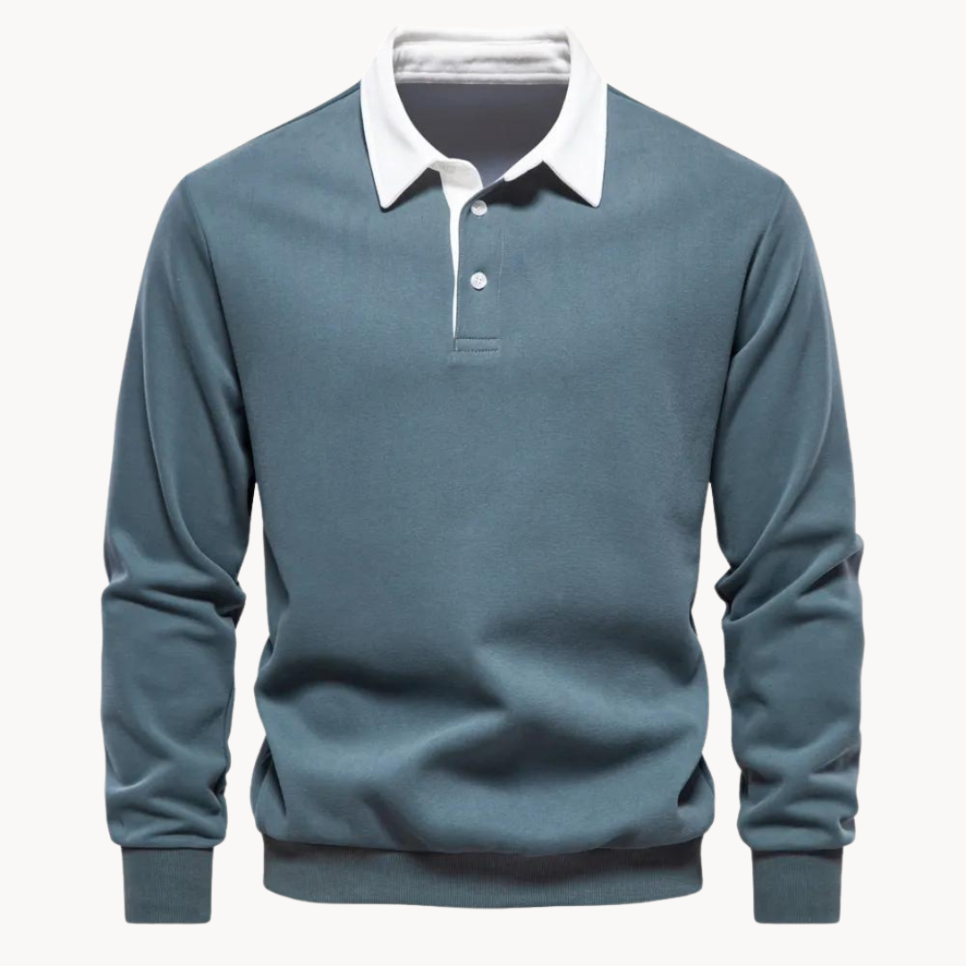 Jack | Modern Casual Polo Sweatshirt