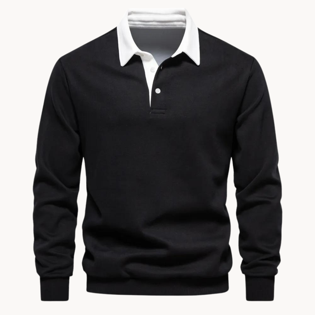 Jack | Modern Casual Polo Sweatshirt