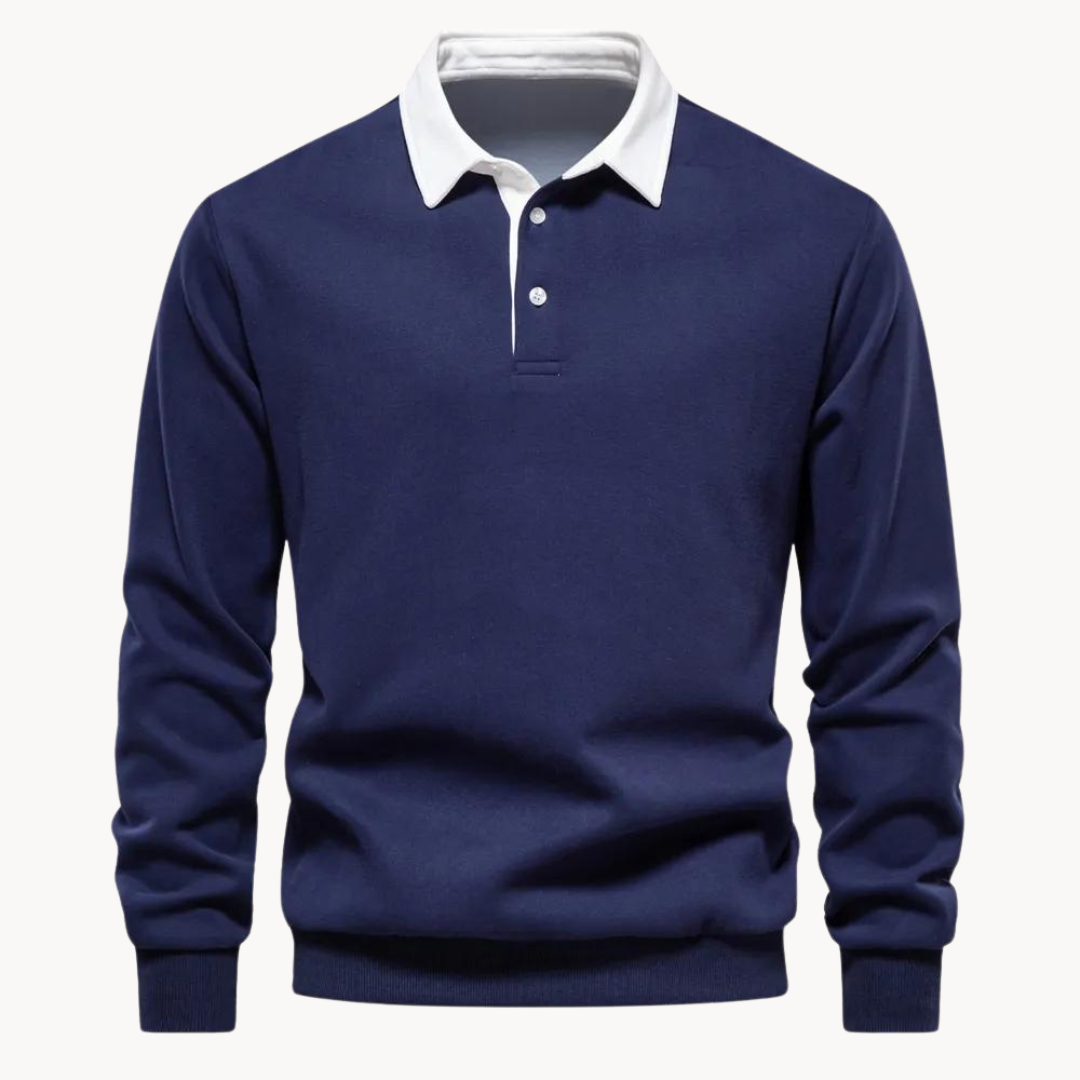 Jack | Modern Casual Polo Sweatshirt