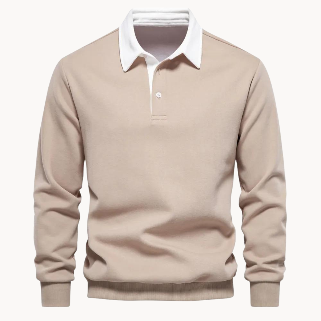 Jack | Modern Casual Polo Sweatshirt